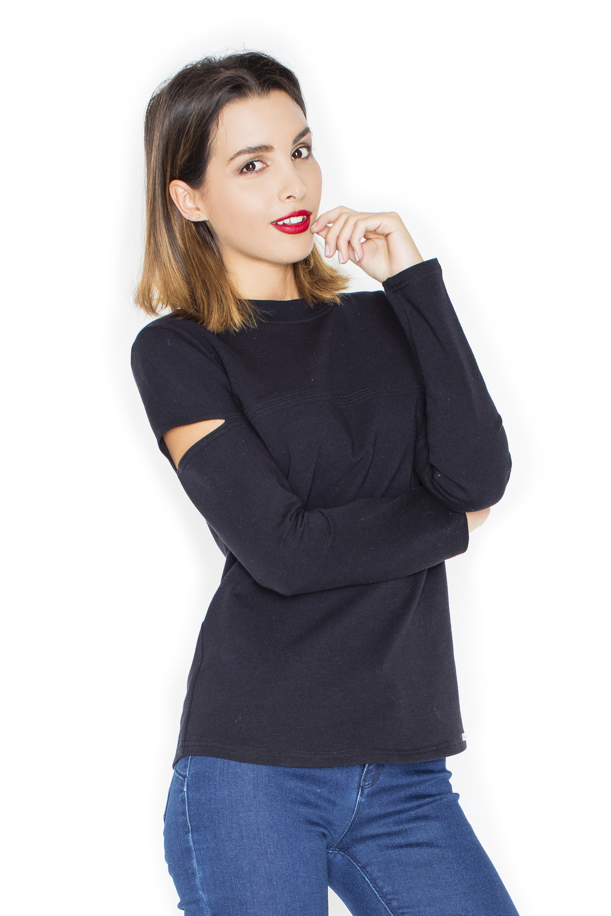 Bluzka Model K339 Black - Katrus51590 - Czarny
