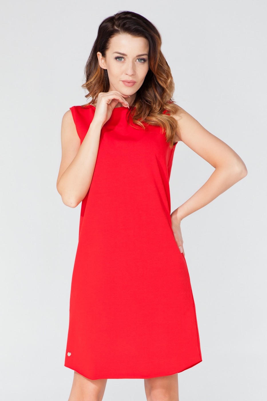 Sukienka Model T118 Red - Tessita51734 - Czerwony