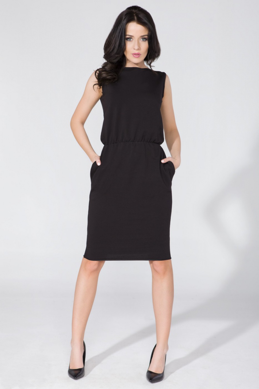 Sukienka Model T132 Black - Tessita58993 - Czarny - obrazek 2