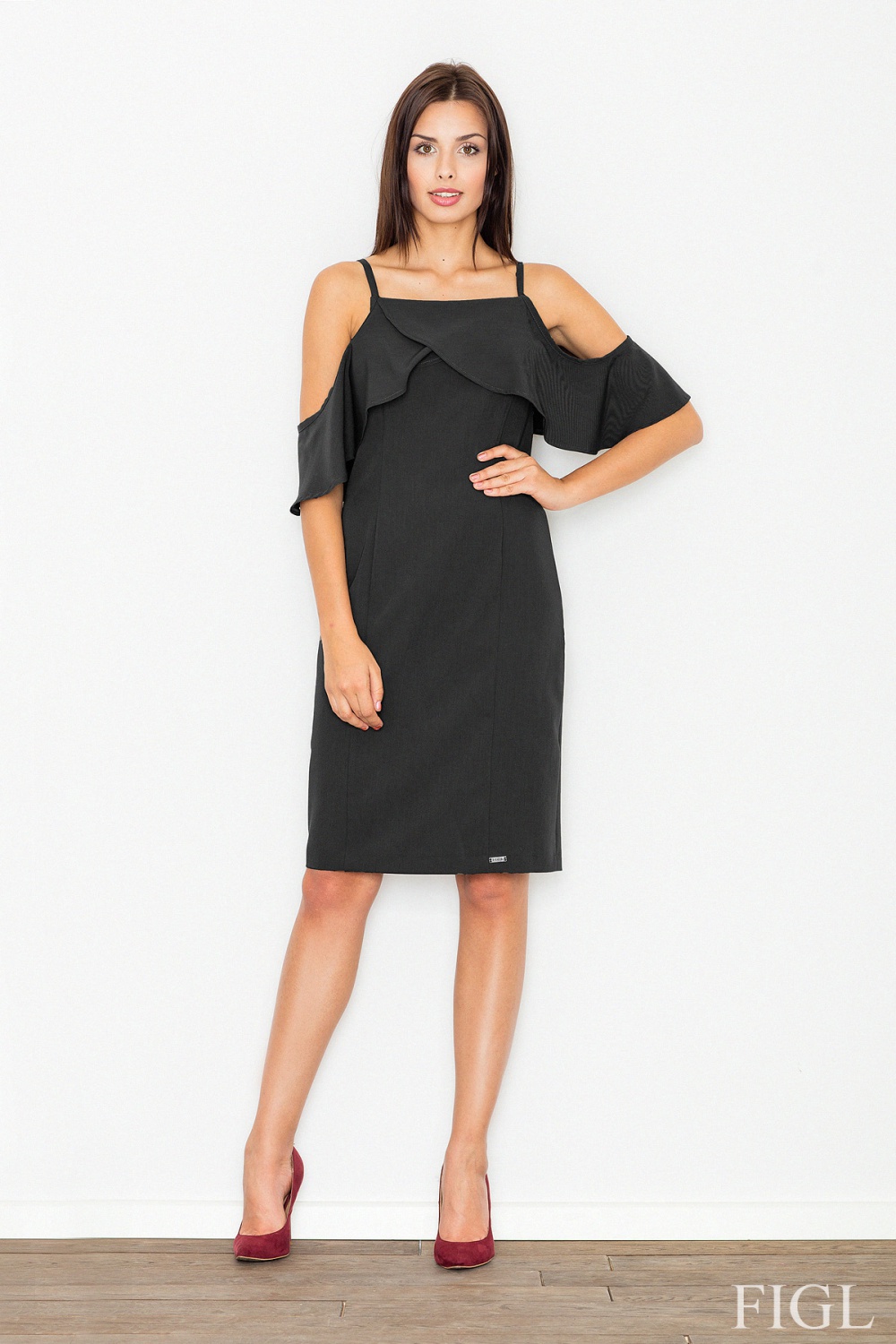 Sukienka Model M478 Black - Figl60716 - Czarny
