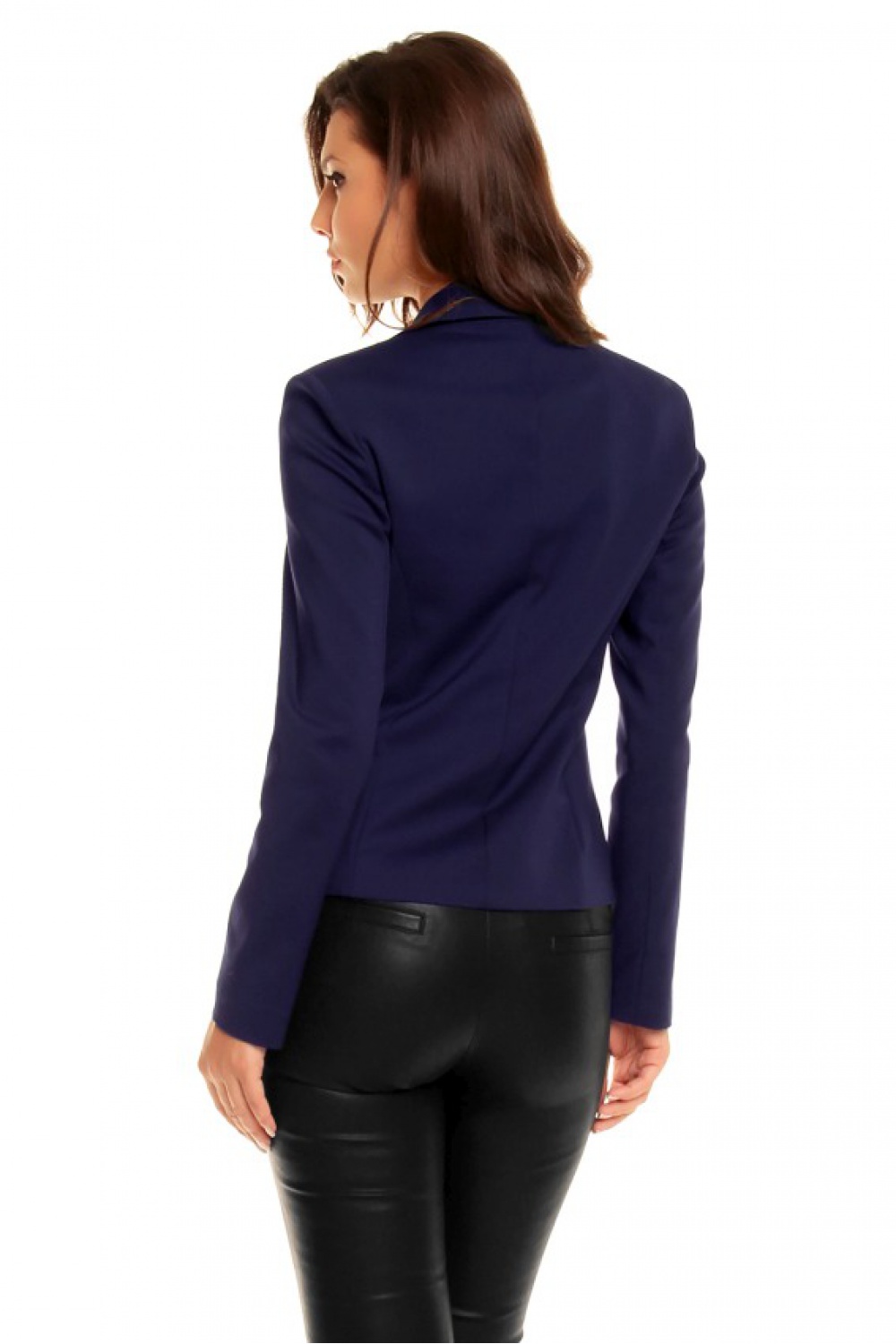 Żakiet damski Cabba 03 Dark Blue - Cabba63563 - Niebieski - obrazek 3