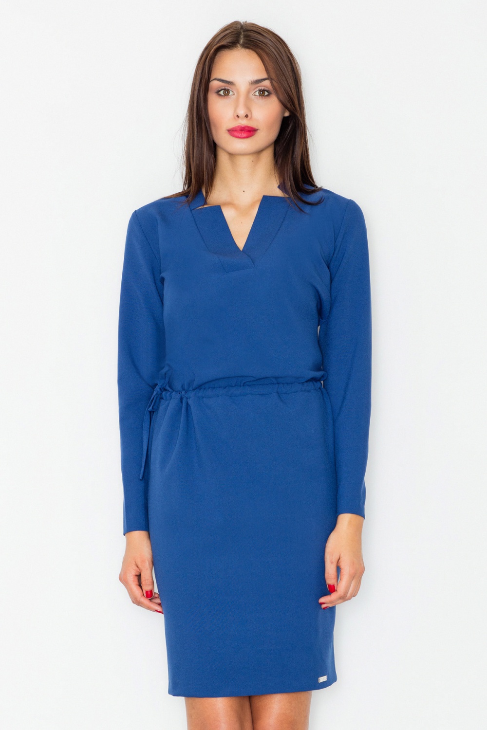 Sukienka Model M533 Navy - Figl77065 - Granatowy