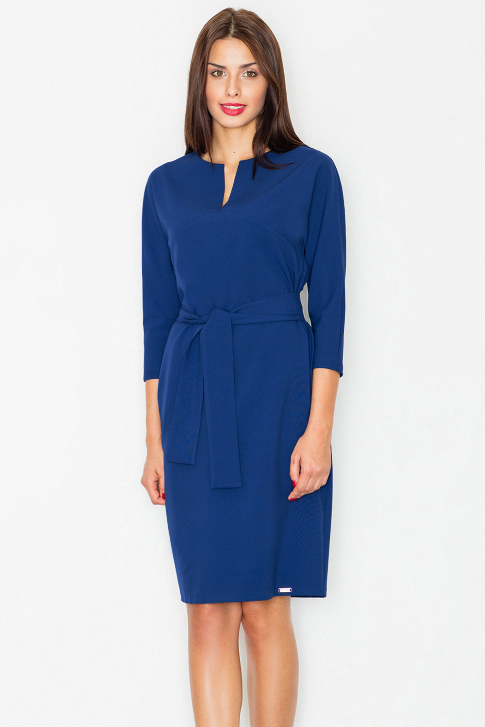 Sukienka Model M526 Navy - Figl77108 - Granatowy