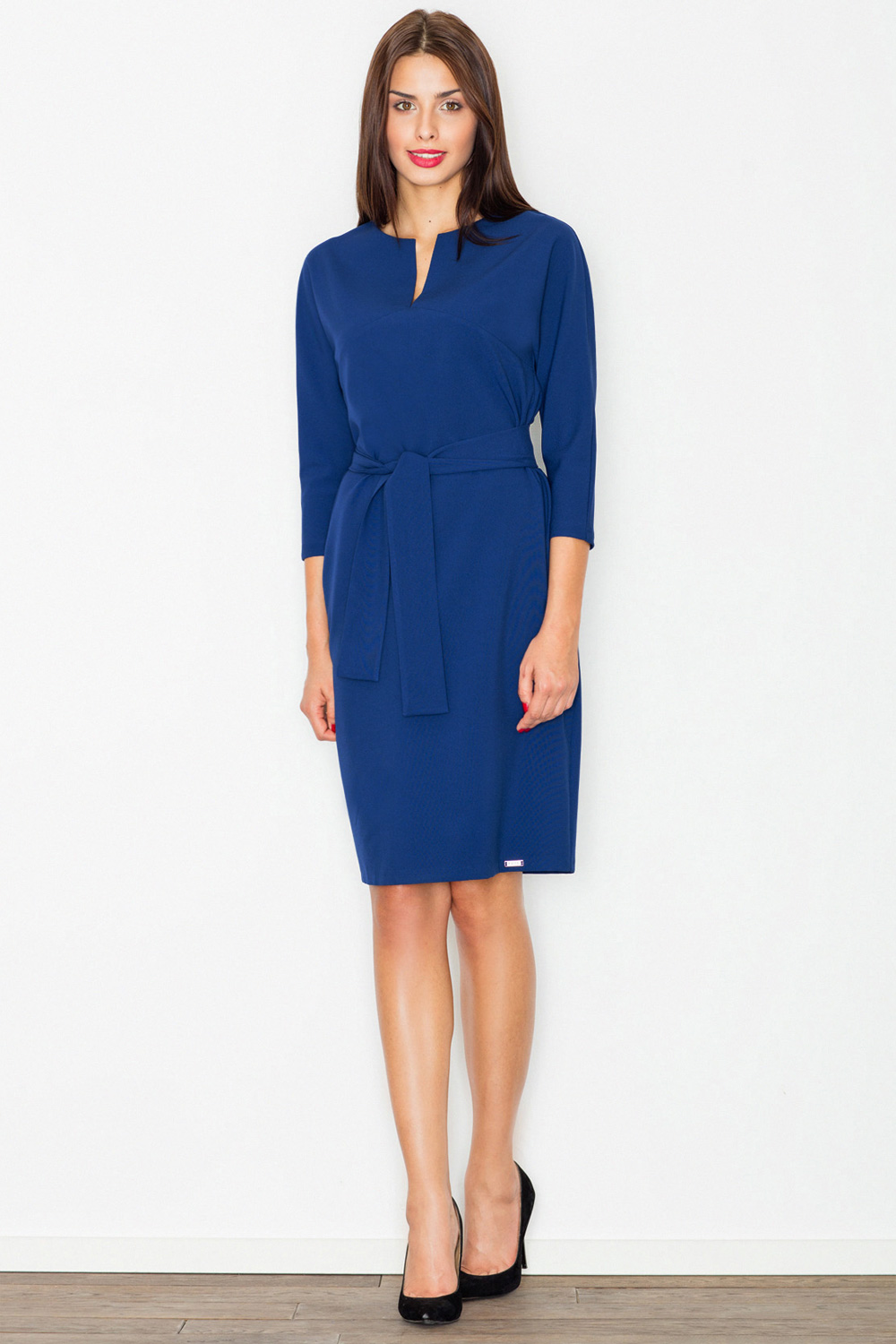 Sukienka Model M526 Navy - Figl77108 - Granatowy - obrazek 2