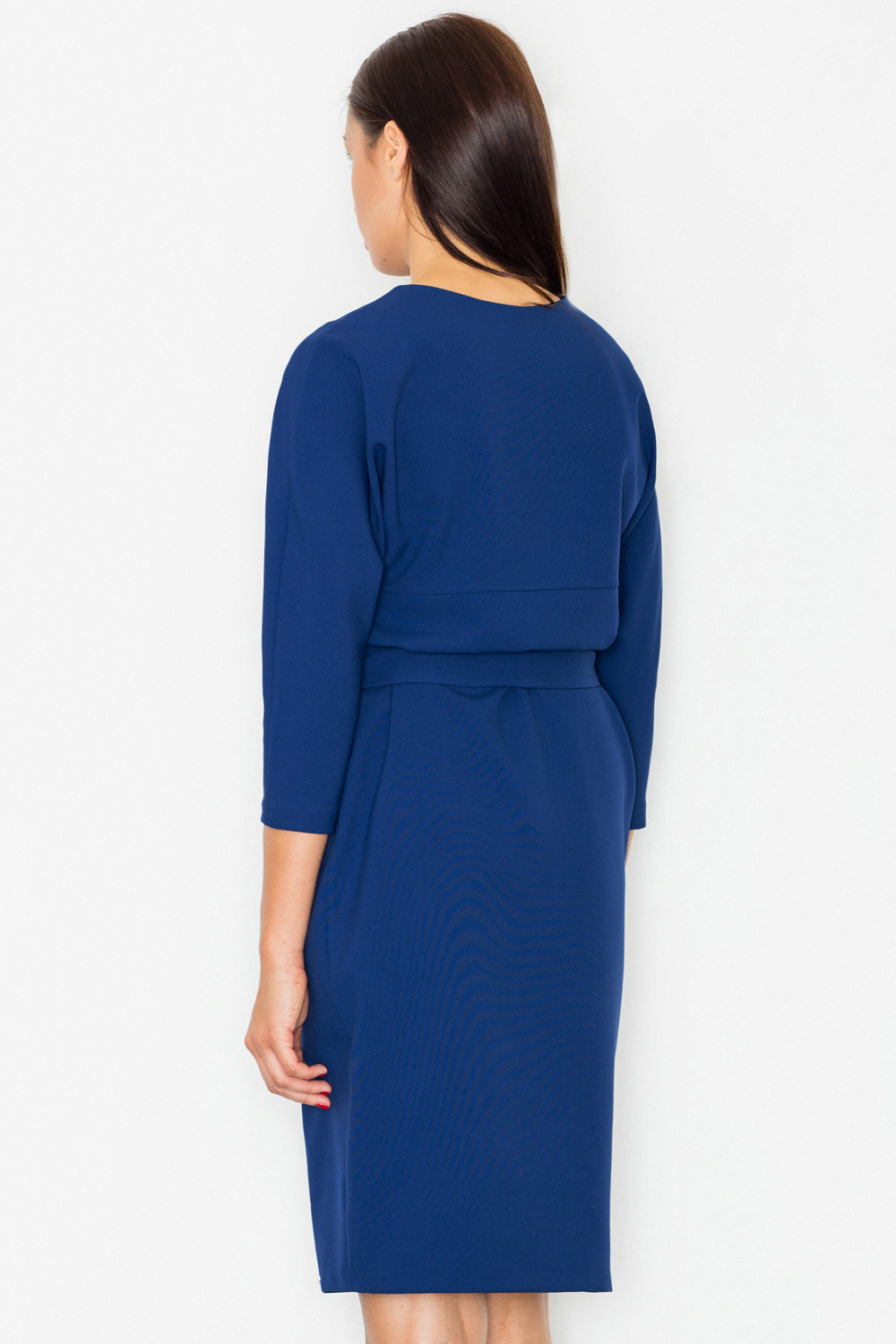 Sukienka Model M526 Navy - Figl77108 - Granatowy - obrazek 3
