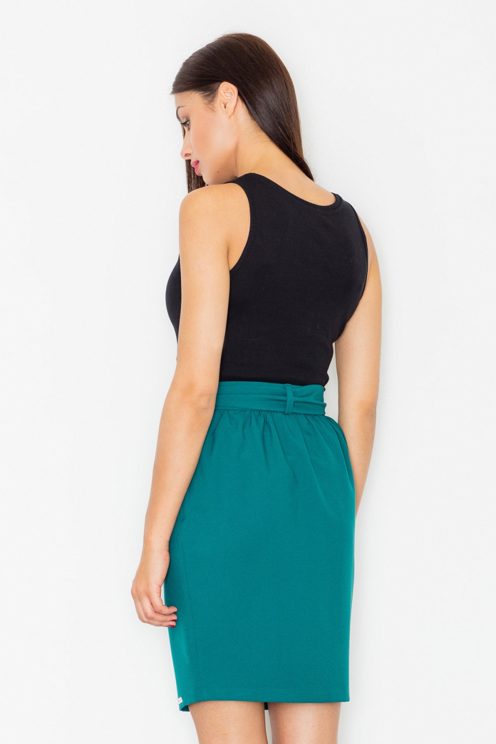 Spódnica Model M524 Green - Figl77110 - Zielony - obrazek 3