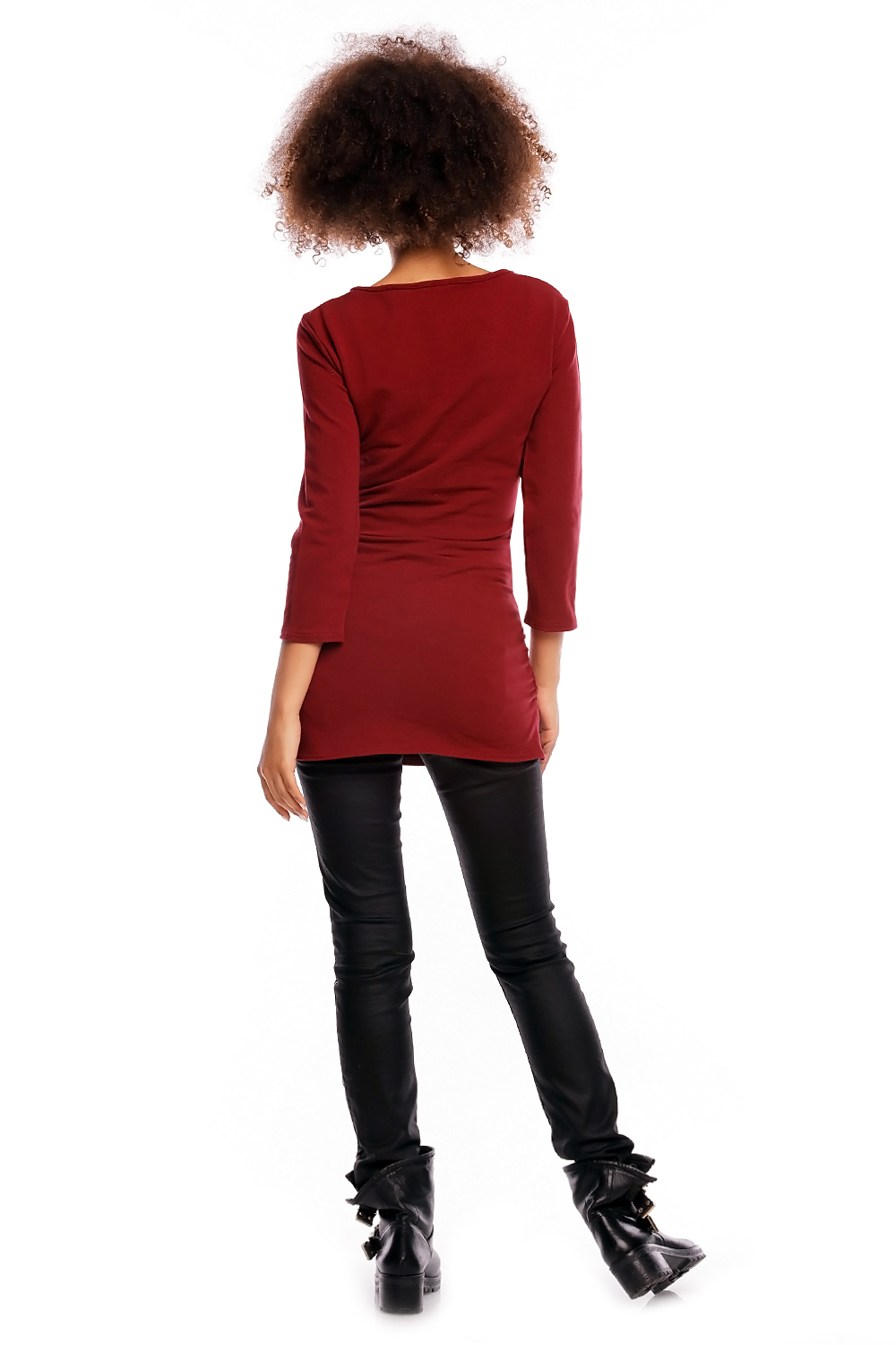 Tunika model 1474 Crimson - PeeKaBoo84455 - Czerwony - obrazek 4
