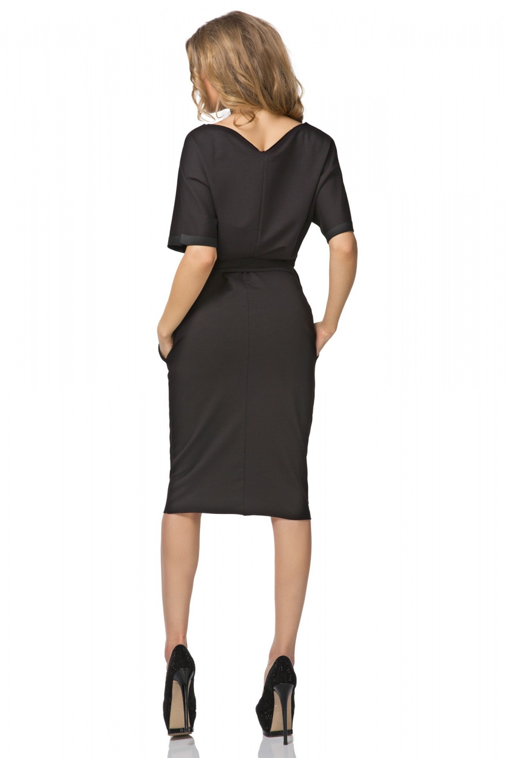 Sukienka model T186/1 Black - Tessita93566 - Czarny - obrazek 3