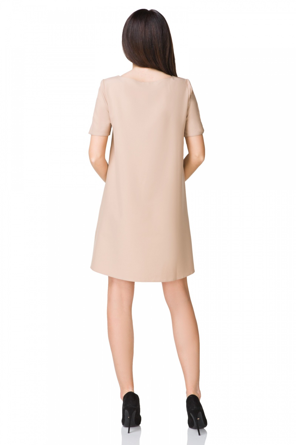 Sukienka model T203/2 Beige - Tessita93571 - Beżowy - obrazek 3