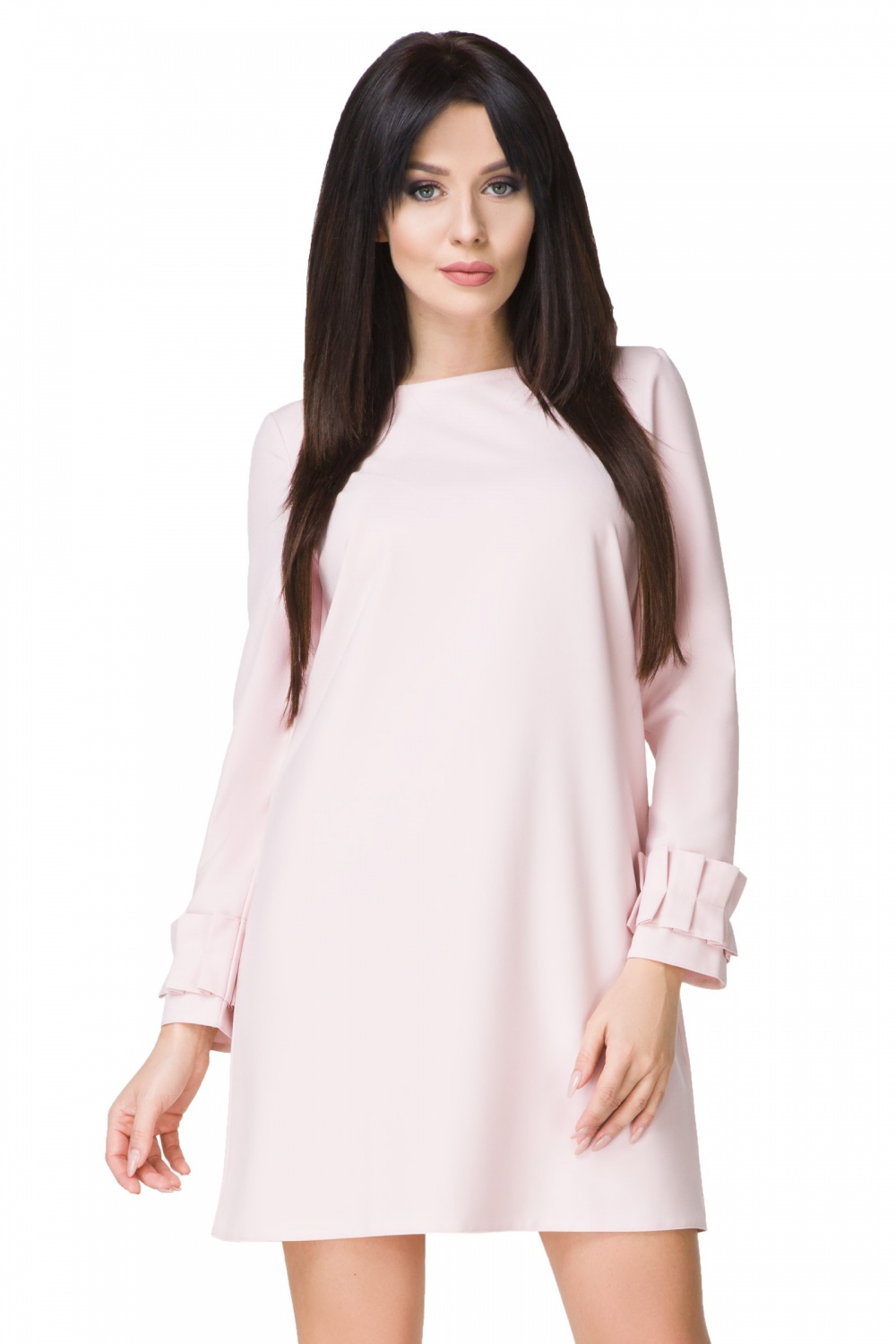 Sukienka model T196/7 Light Beige - Tessita93575 - Beżowy