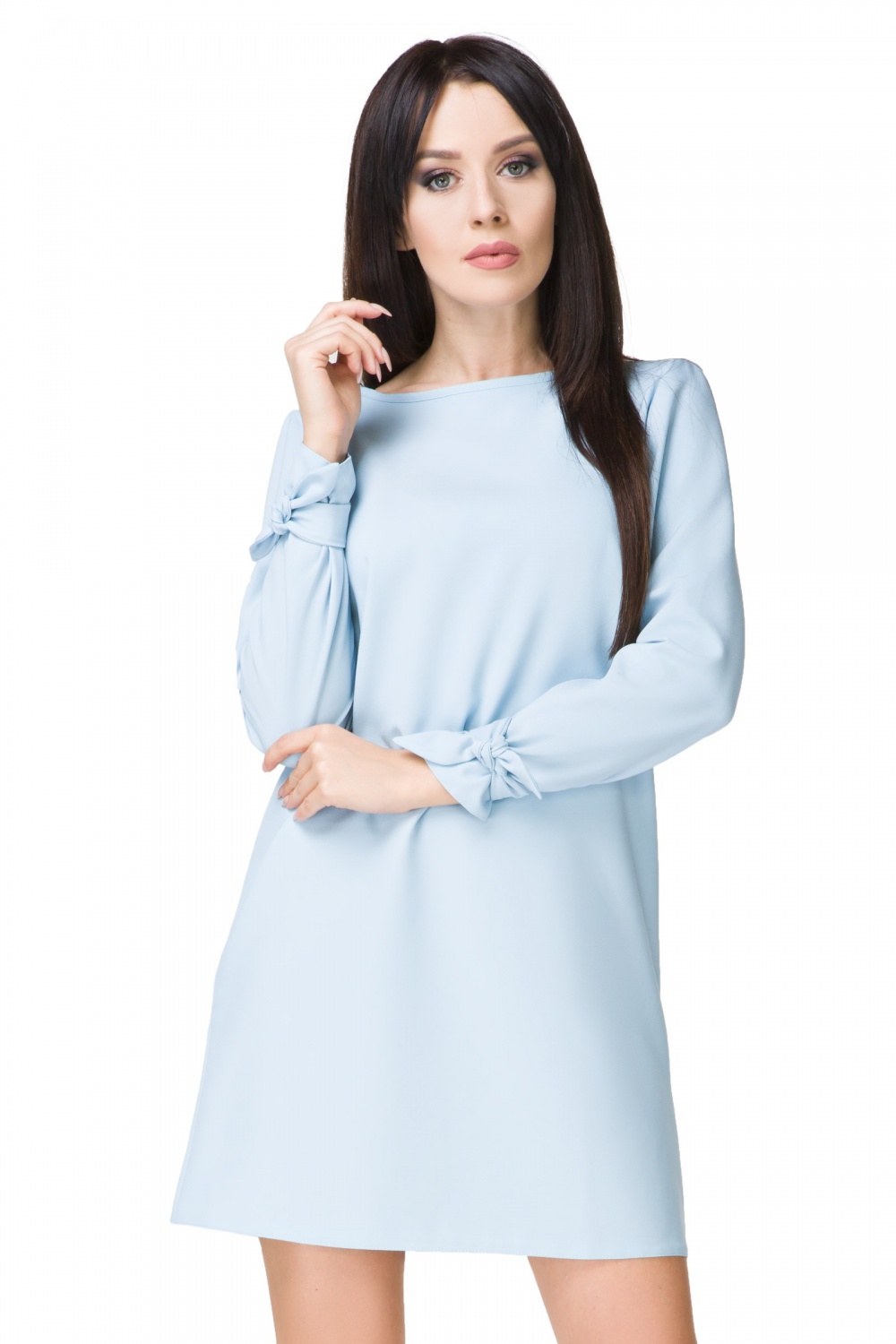 Sukienka model T194/4 Light Blue - Tessita93581 - Niebieski