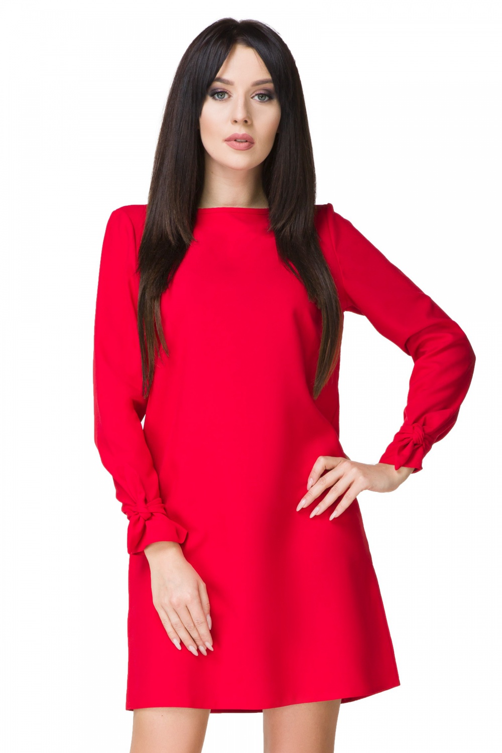 Sukienka model T194/6 Red - Tessita93584 - Czerwony