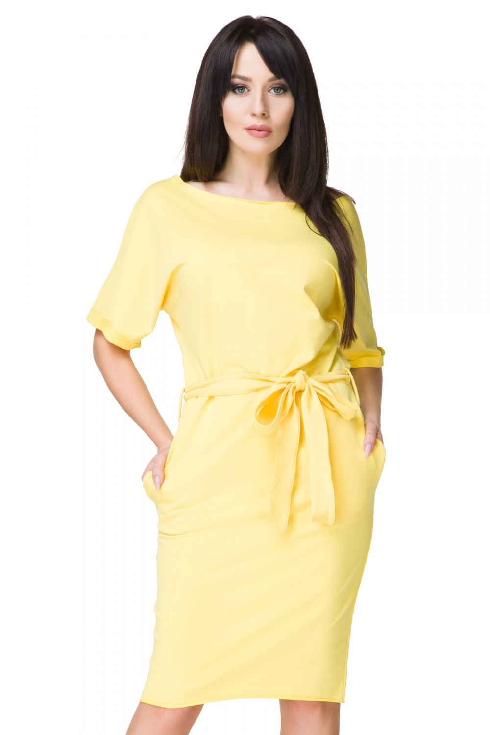 Sukienka model T186/4 Yellow - Tessita93585 - Żółty
