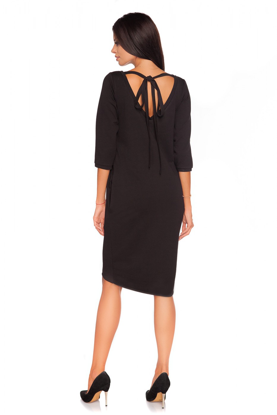 Sukienka Model Halina 1 Black - Tessita107265 - Czarny - obrazek 3