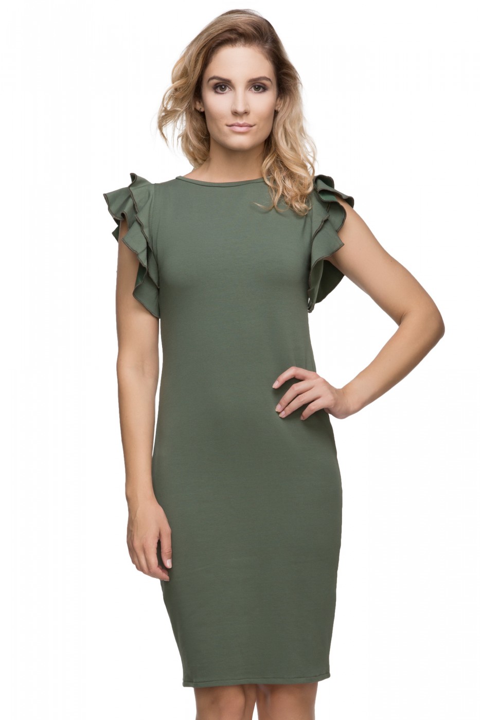 Sukienka Model T165/3 Green - Tessita107272 - Zielony