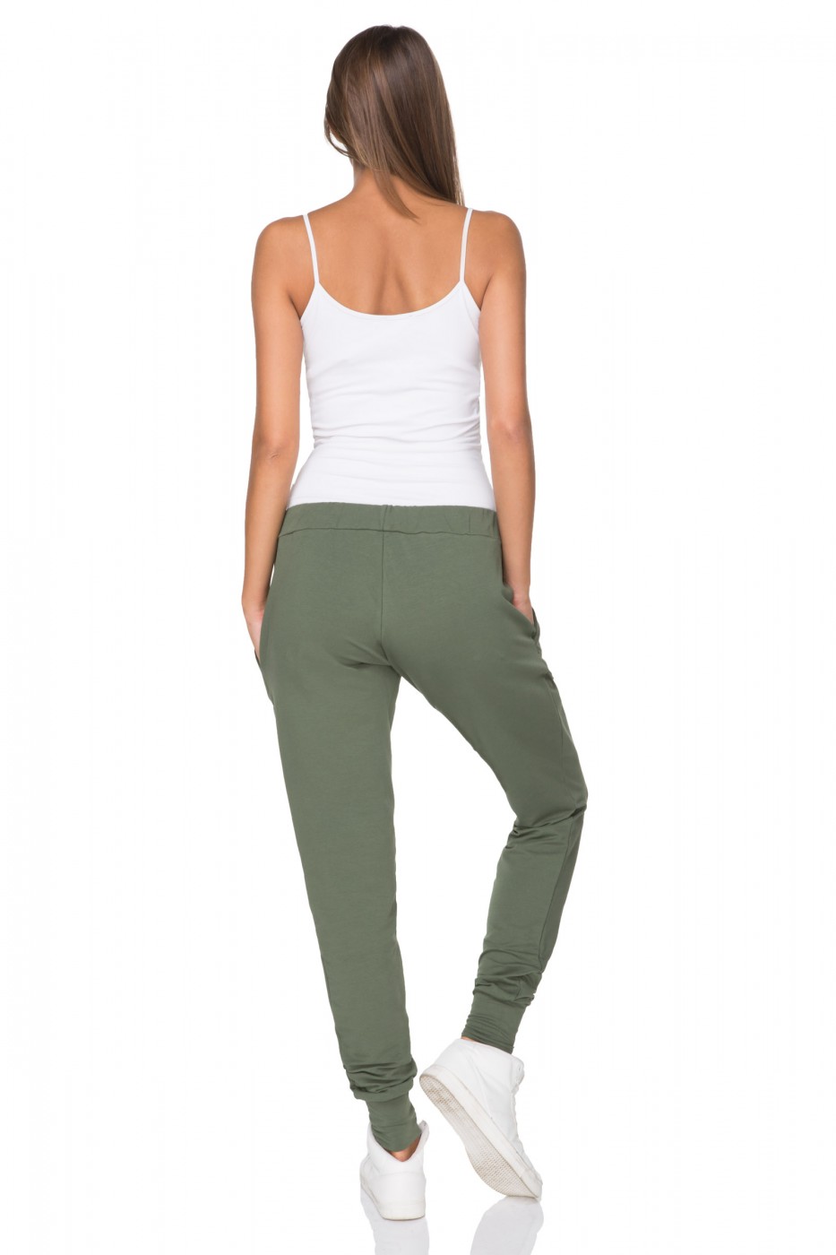 Spodnie Damskie Model T213/2 Green - Tessita107312 - Zielony - obrazek 3