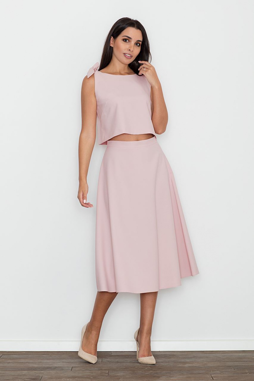 Spódnica Komplet Model M578 Pink - Figl111033 - Różowy