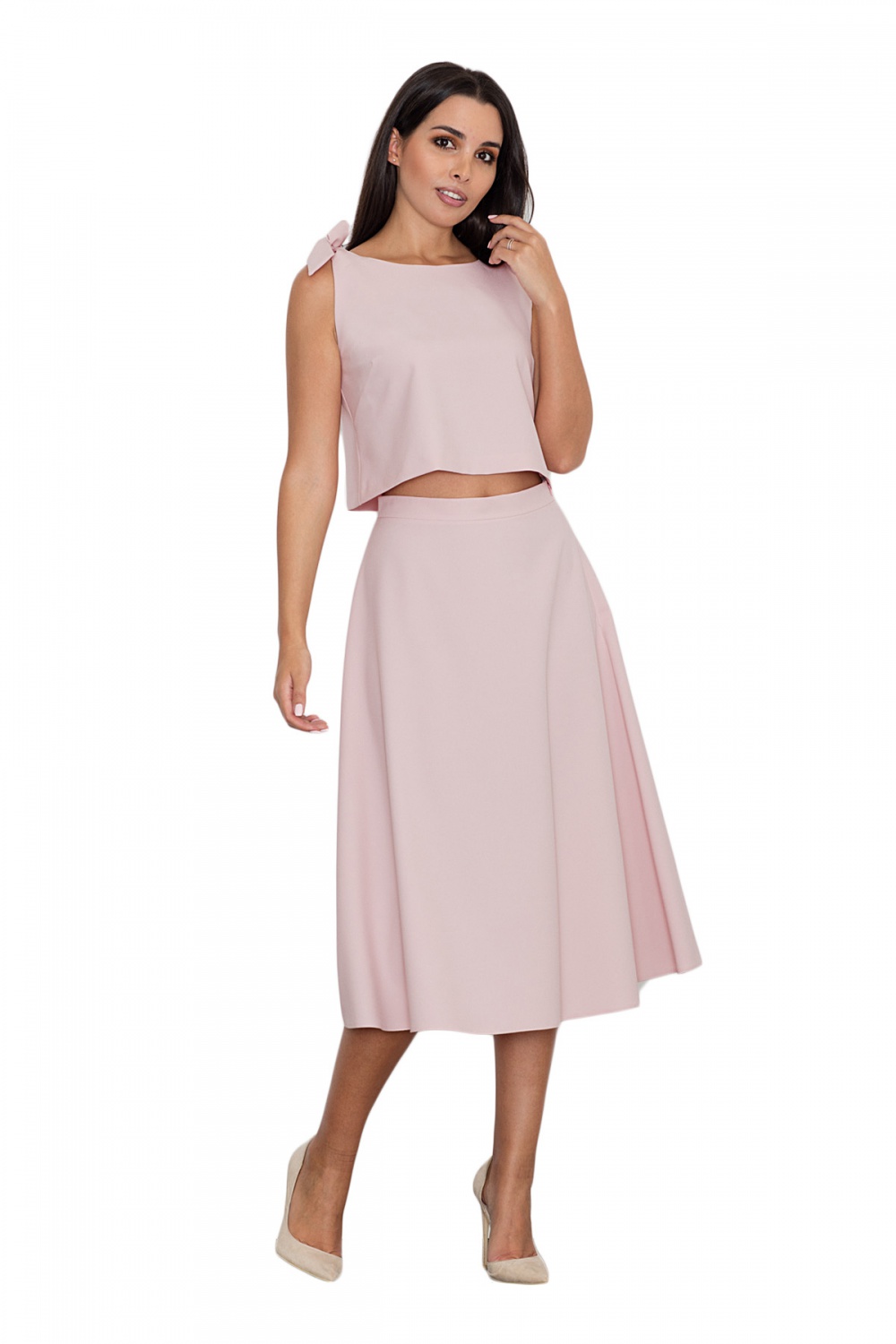 Spódnica Komplet Model M578 Pink - Figl111033 - Różowy - obrazek 2