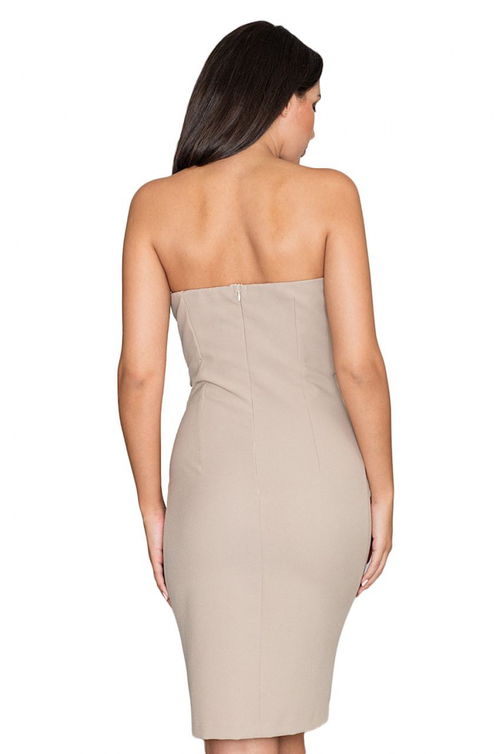 Sukienka Model M571 Beige - Figl111050 - Beżowy - obrazek 4