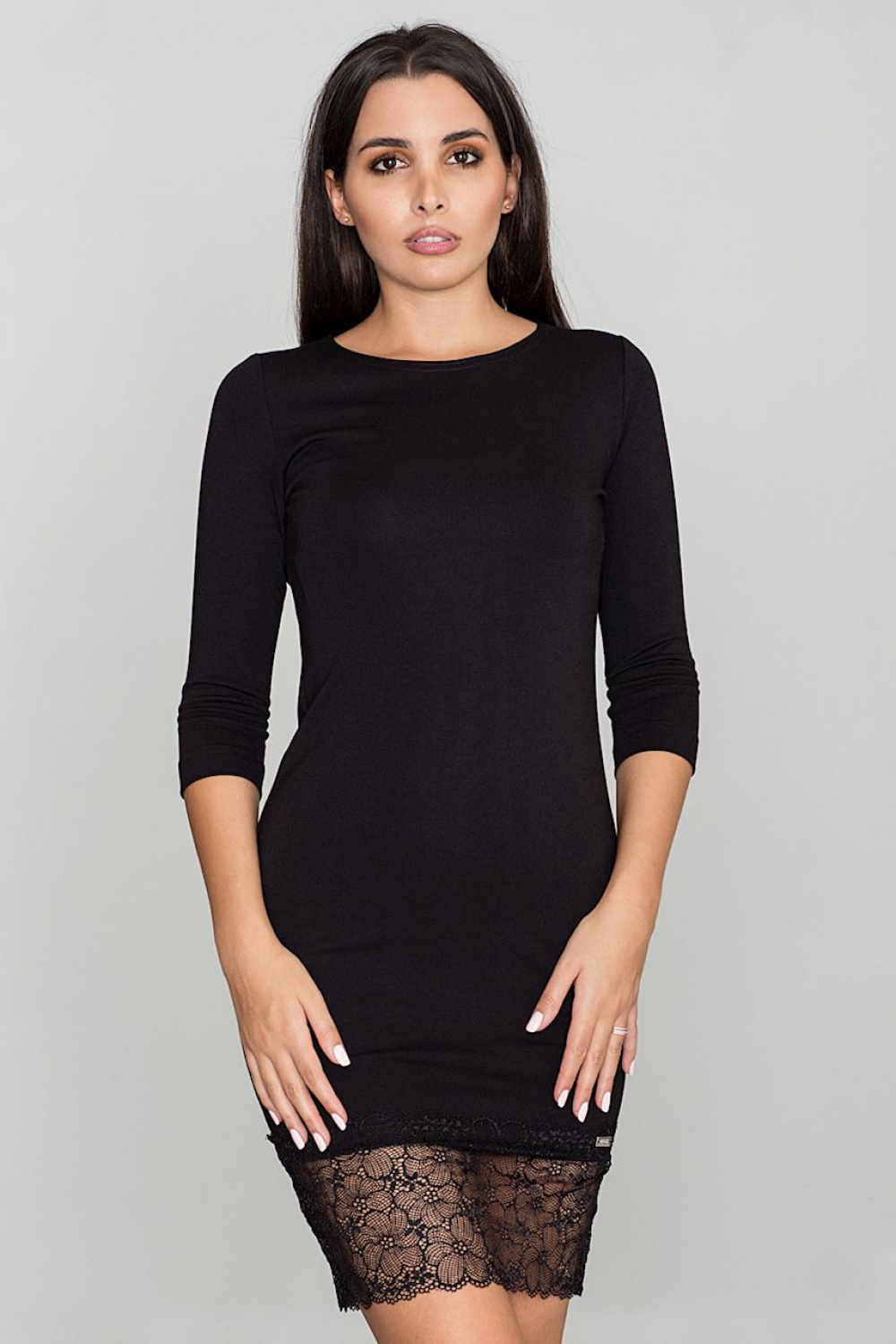 Sukienka Model M570 Black - Figl111054 - Czarny