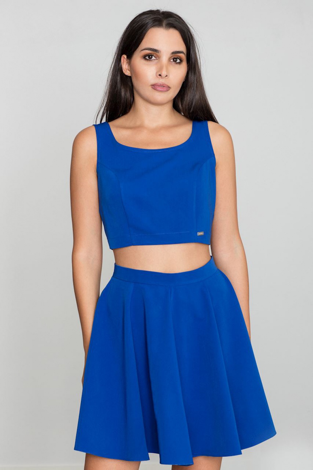 Spódnica Komplet Model M572 Blue - Figl111067 - Niebieski