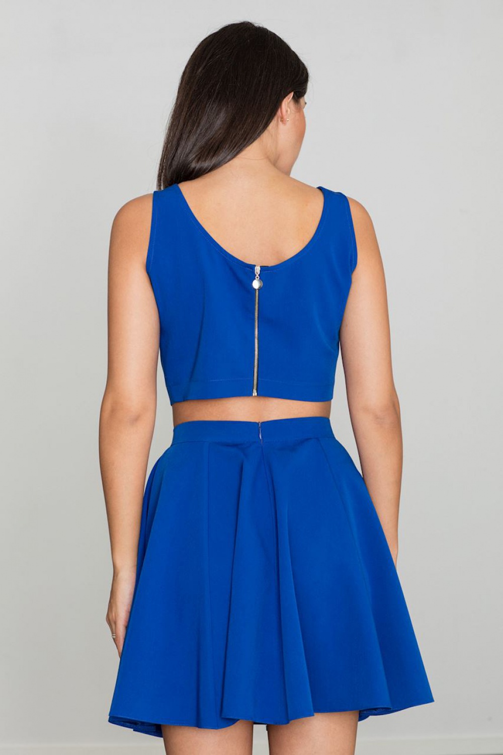 Spódnica Komplet Model M572 Blue - Figl111067 - Niebieski - obrazek 2