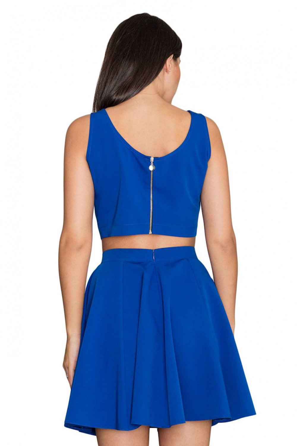 Spódnica Komplet Model M572 Blue - Figl111067 - Niebieski - obrazek 4