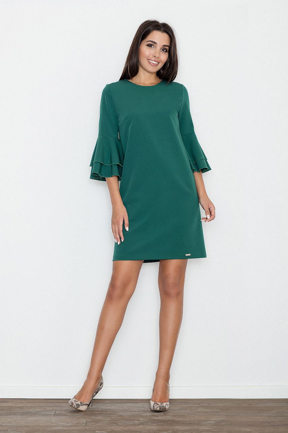 Sukienka Model M564 Green - Figl111076 - Zielony - obrazek 3