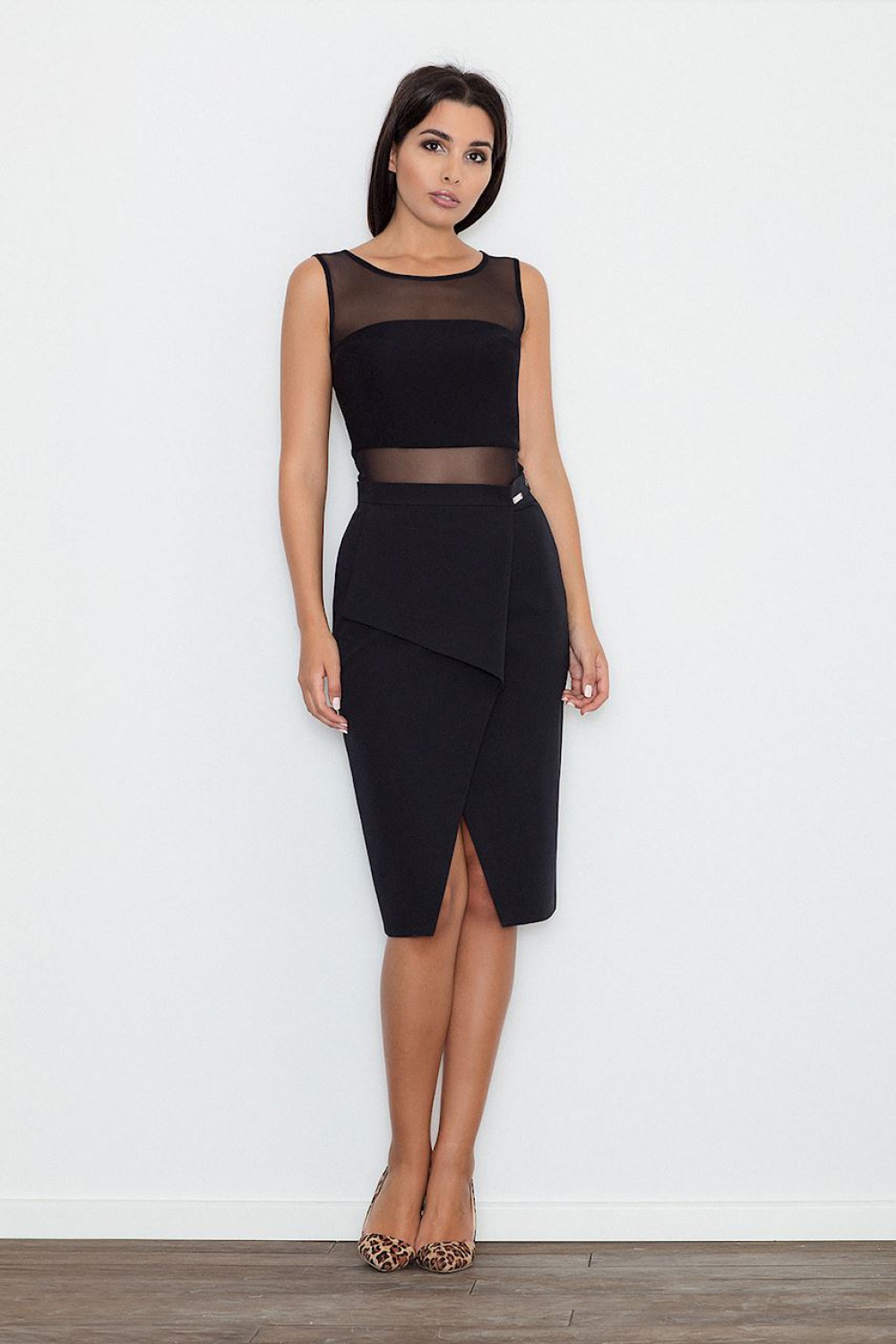 Spódnica Model M559 Black - Figl111095 - Czarny