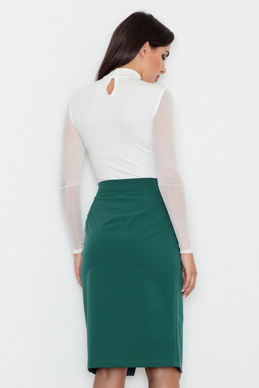 Spódnica Model M559 Green - Figl111097 - Zielony - obrazek 2