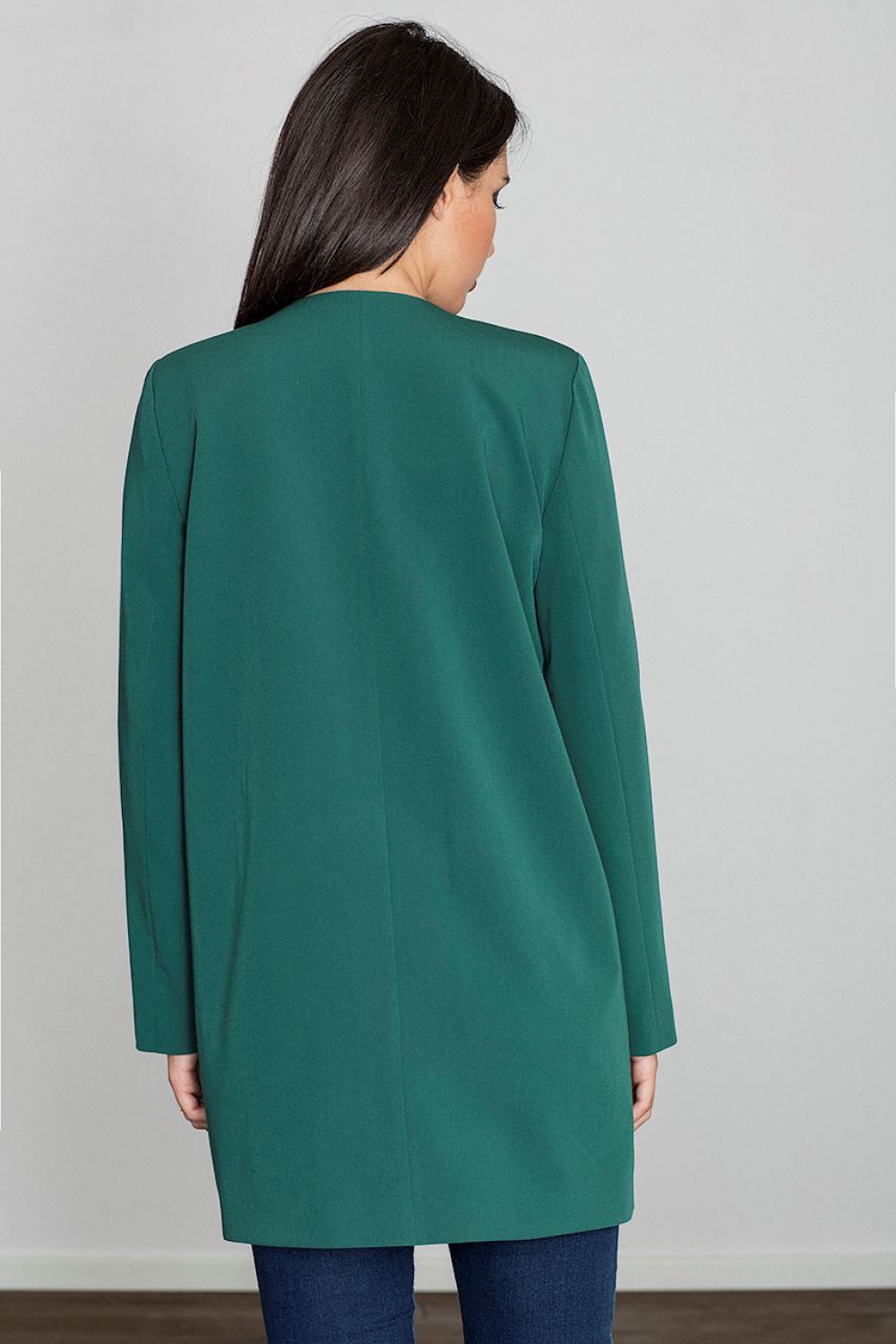 Płaszcz Damski Model M551 Green - Figl111123 - Zielony - obrazek 2