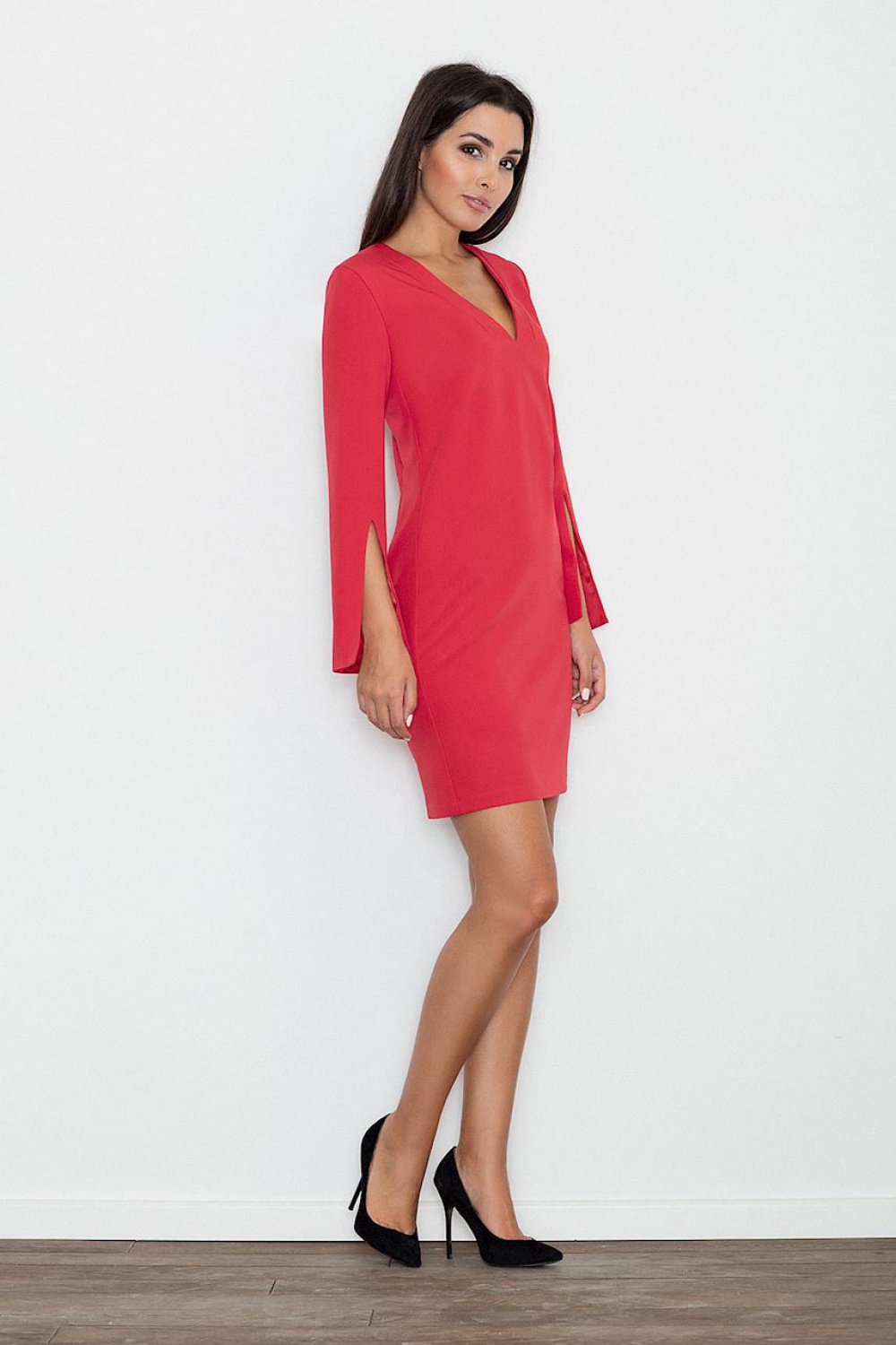Sukienka Model M550 Red - Figl111129 - Czerwony