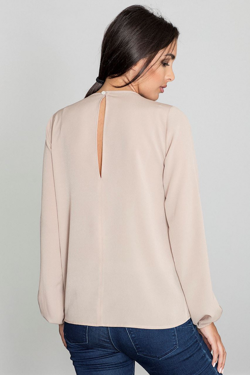 Bluzka Model M549 Beige - Figl111132 - Beżowy - obrazek 2