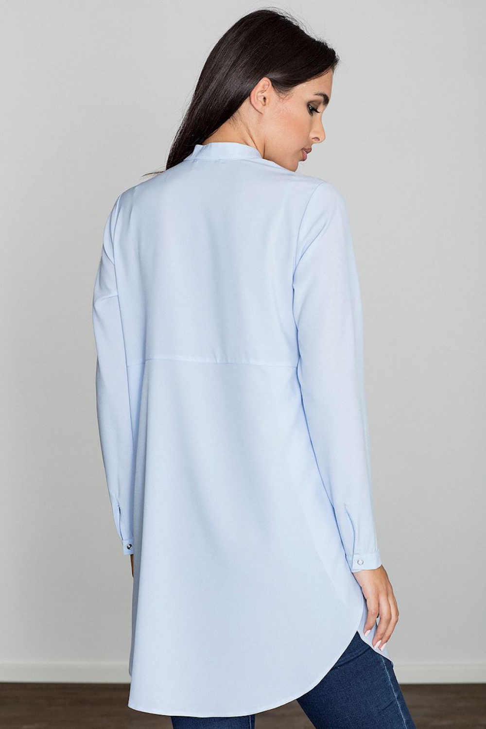 Tunika Model M545 Blue - Figl111148 - Niebieski - obrazek 2