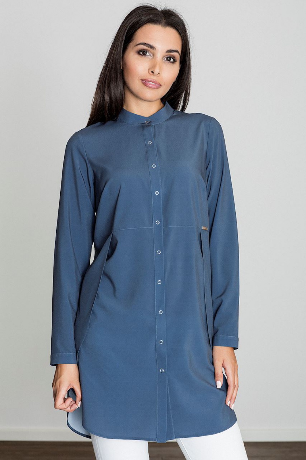 Tunika Model M545 Navy - Figl111151 - Granatowy