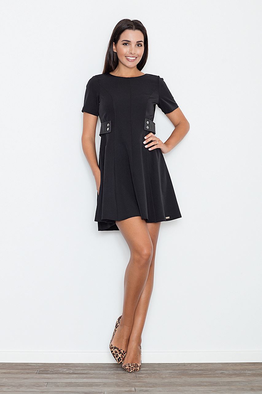 Sukienka Model M444 Black - Figl52592 - Czarny