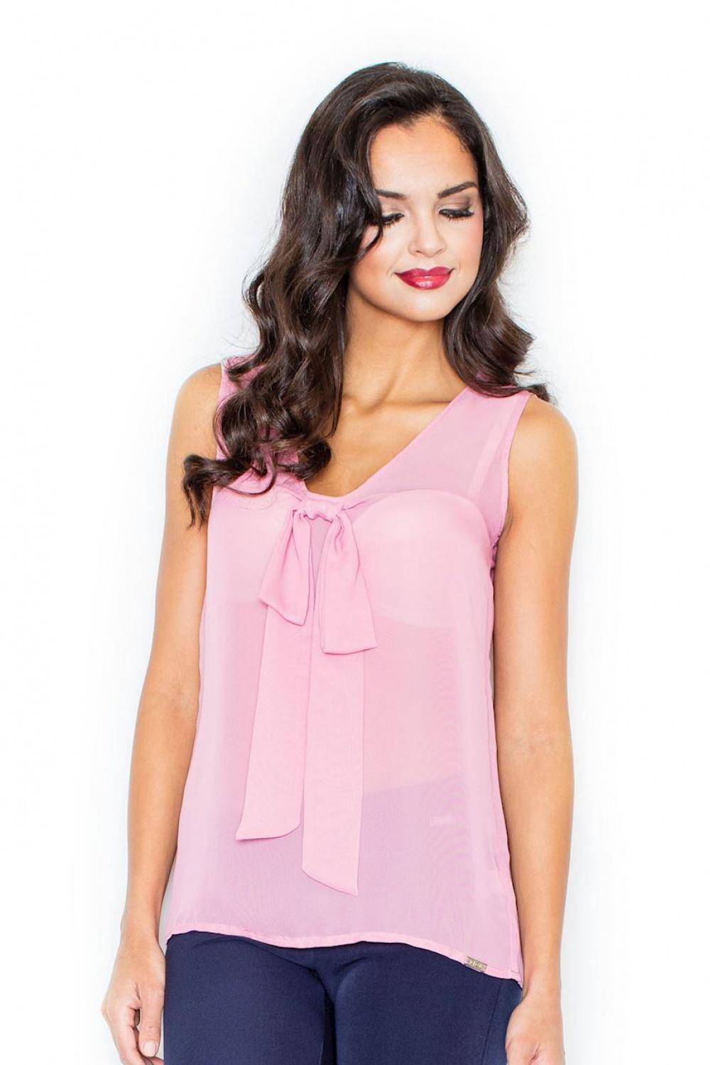 Bluzka Model M303 Pink - Figl111716 - Różowy - obrazek 2