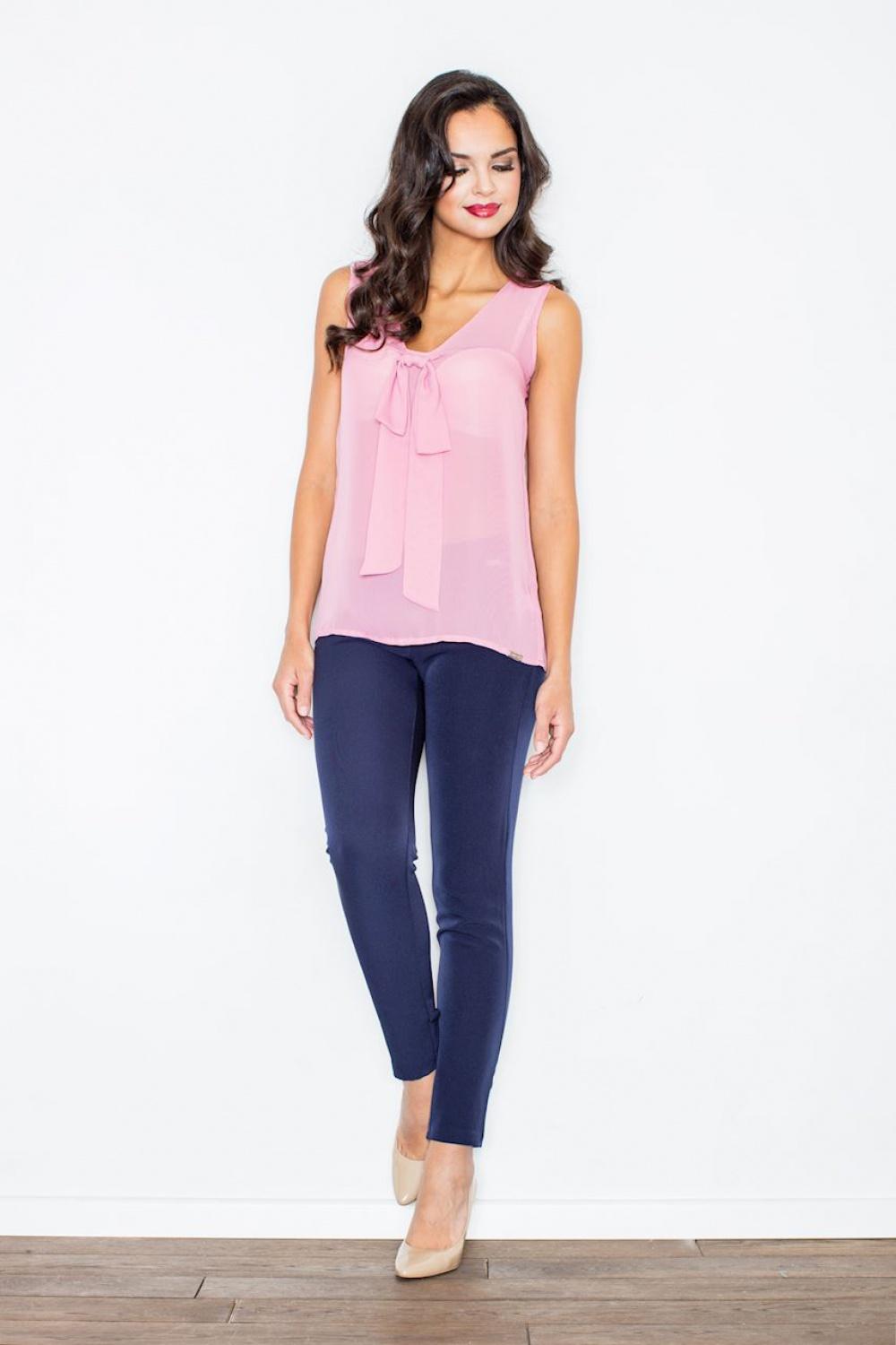 Bluzka Model M303 Pink - Figl111716 - Różowy - obrazek 3