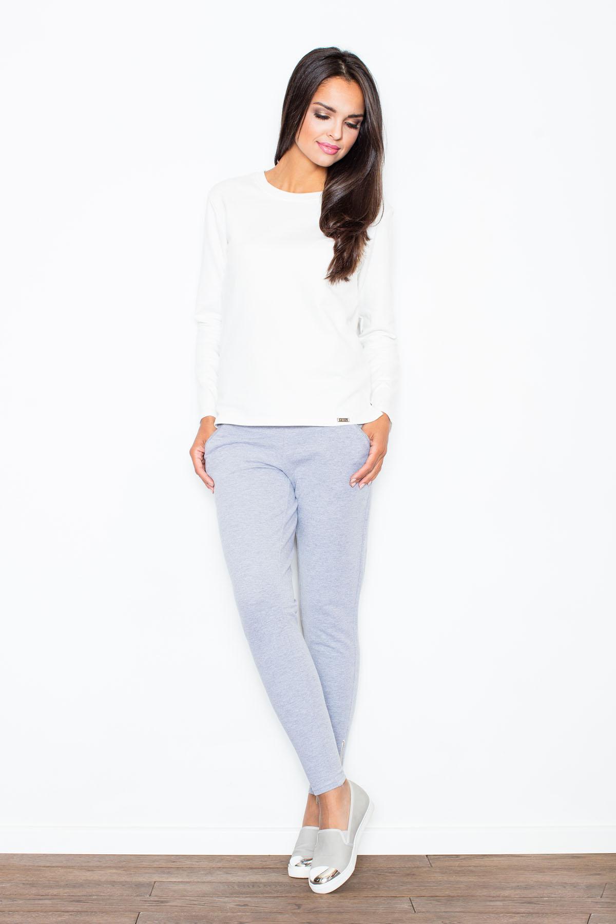 Spodnie Damskie Model 338 Grey - Figl43860 - Szary