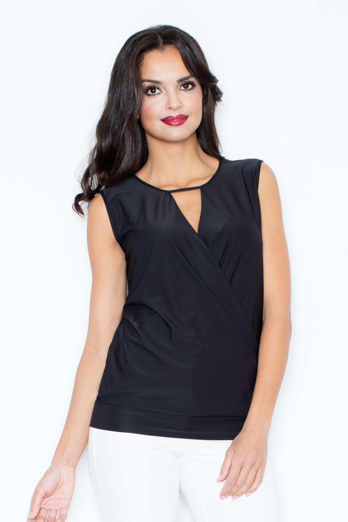 Bluzka Model 337 Black - Figl43864 - Czarny