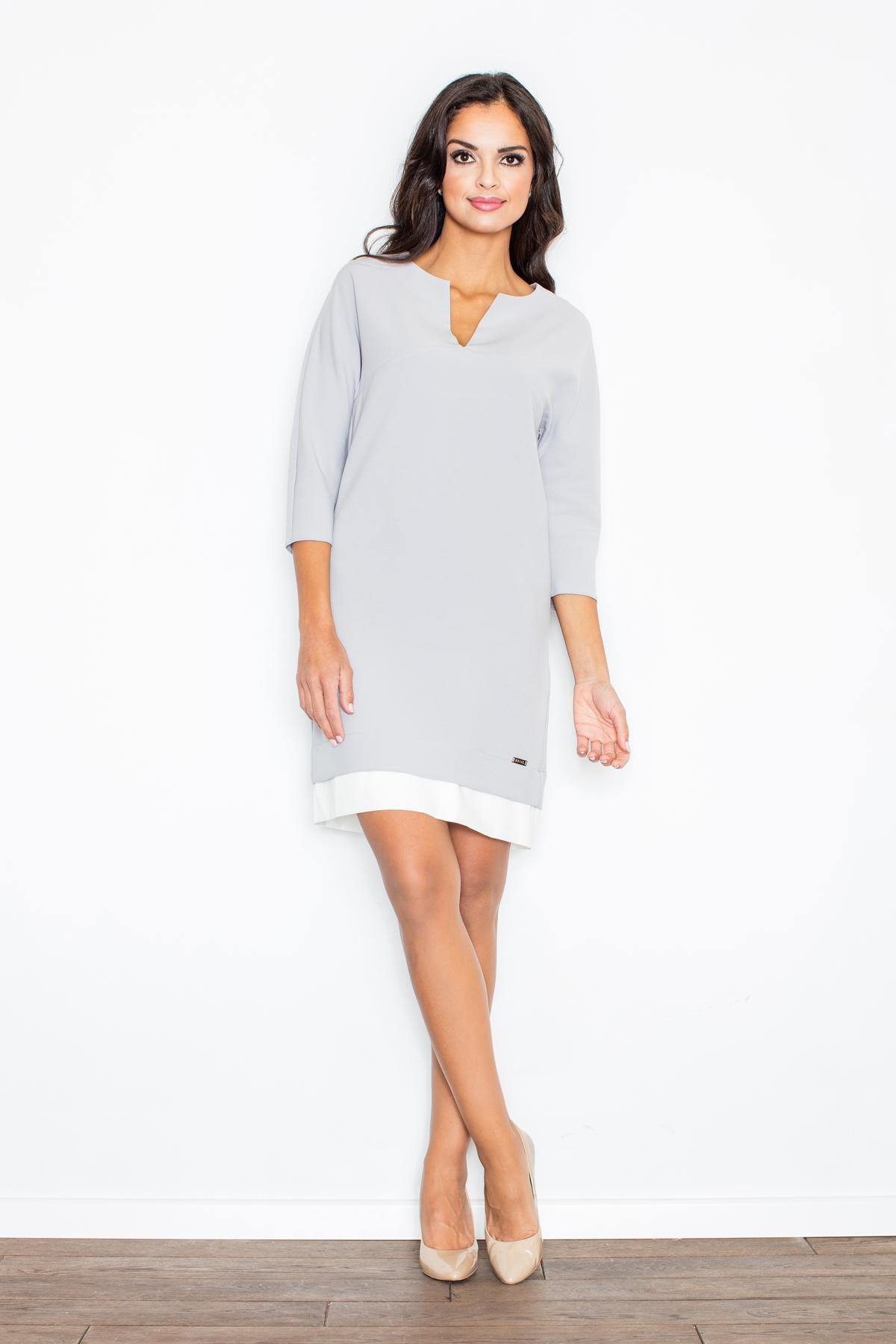 Sukienka Model 333 Grey - Figl44237 - Szary