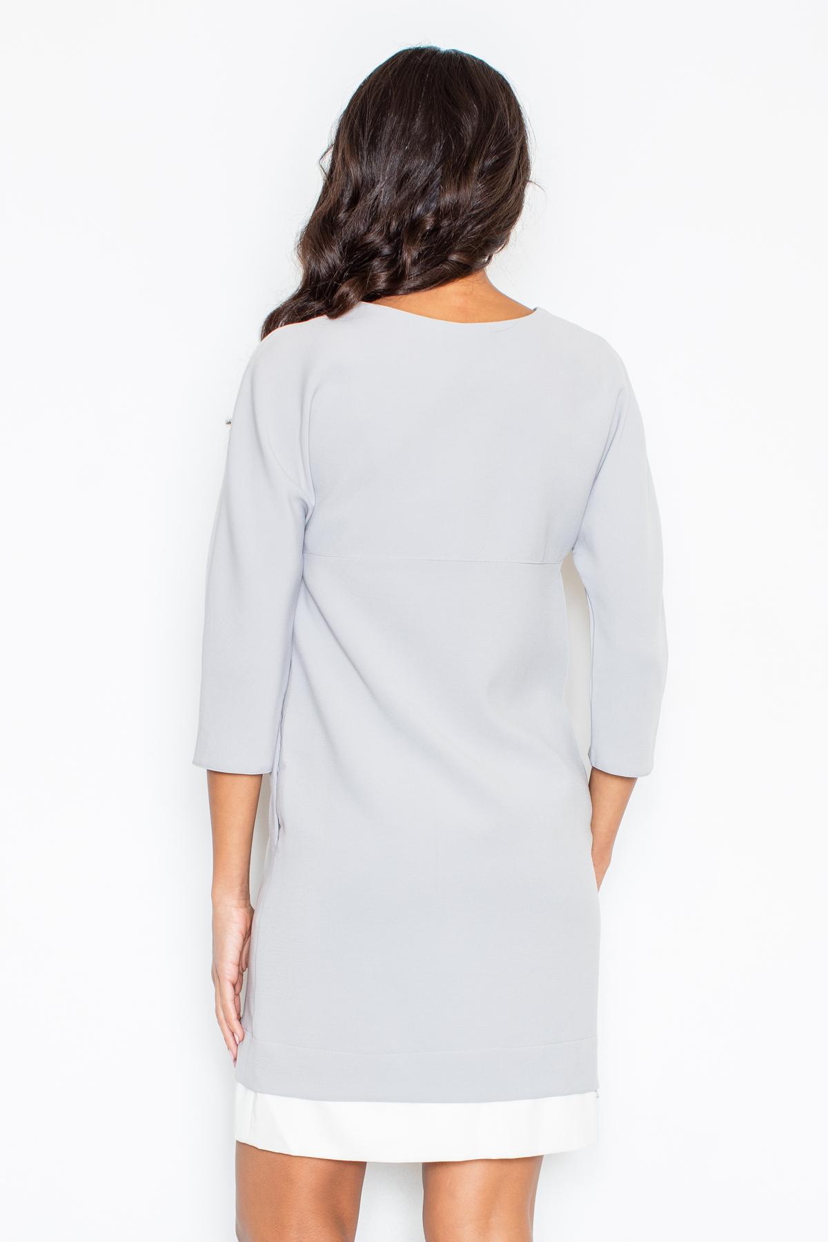 Sukienka Model 333 Grey - Figl44237 - Szary - obrazek 2