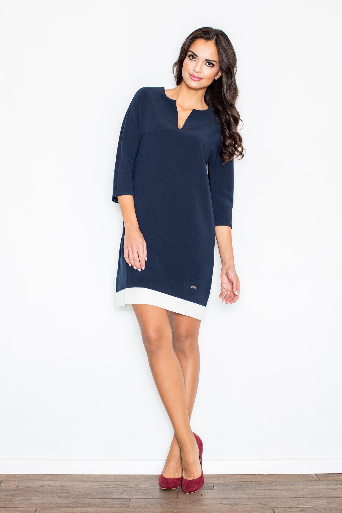 Sukienka Model 333 Navy - Figl44239 - Niebieski