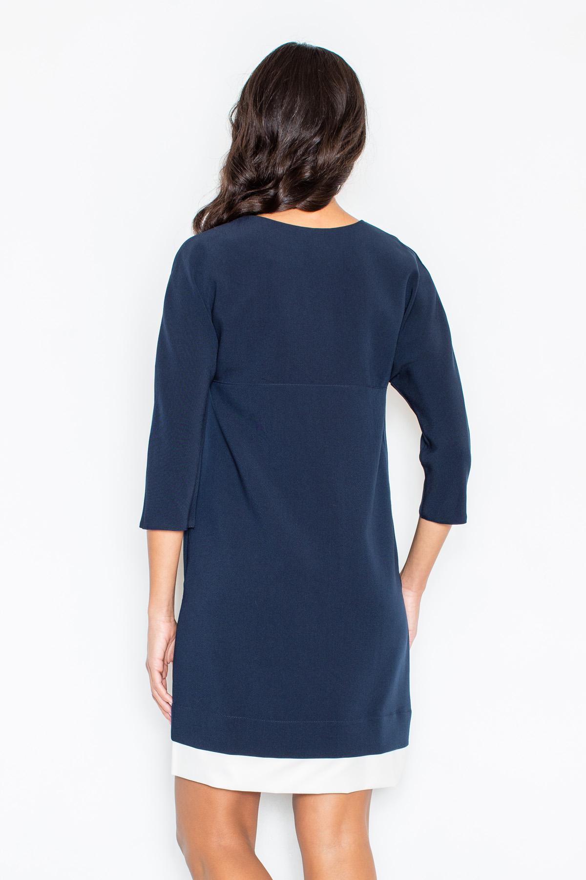 Sukienka Model 333 Navy - Figl44239 - Niebieski - obrazek 2