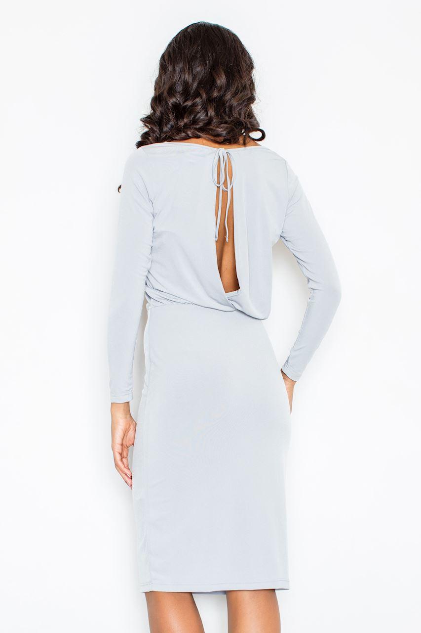 Sukienka Model 326 Grey - Figl43884 - Szary - obrazek 2