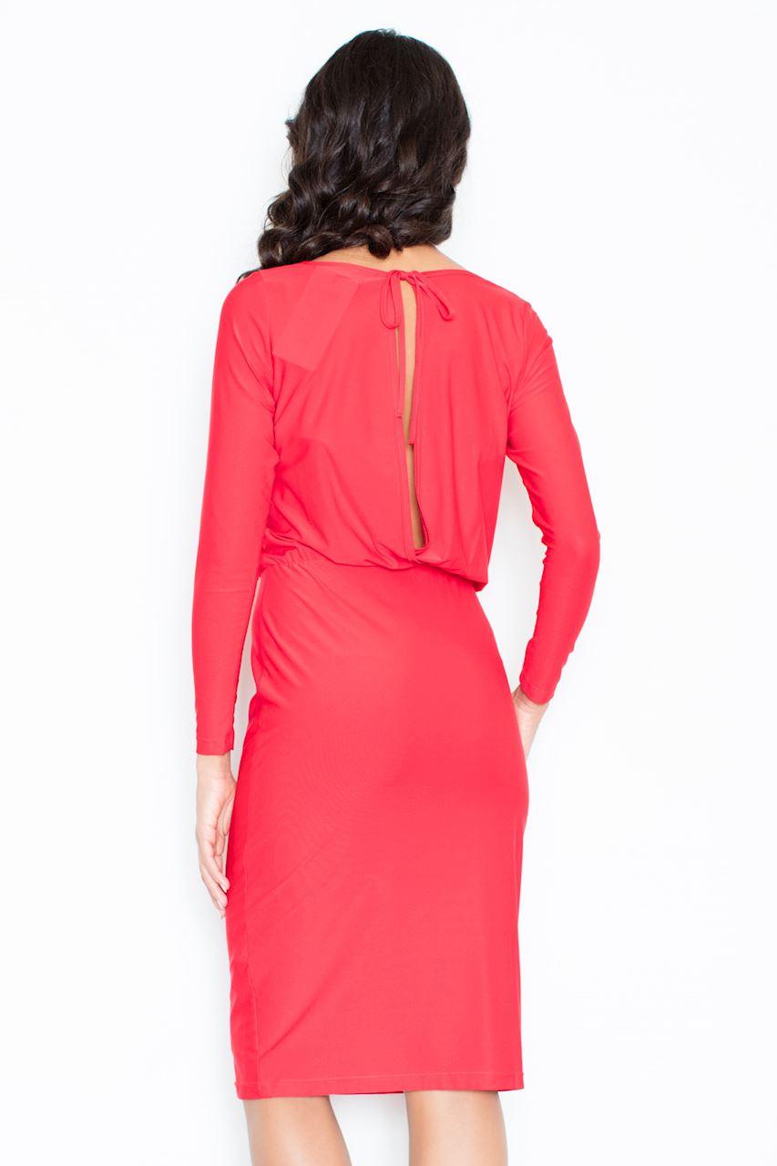 Sukienka Model 326 Red - Figl43885 - Czerwony - obrazek 2