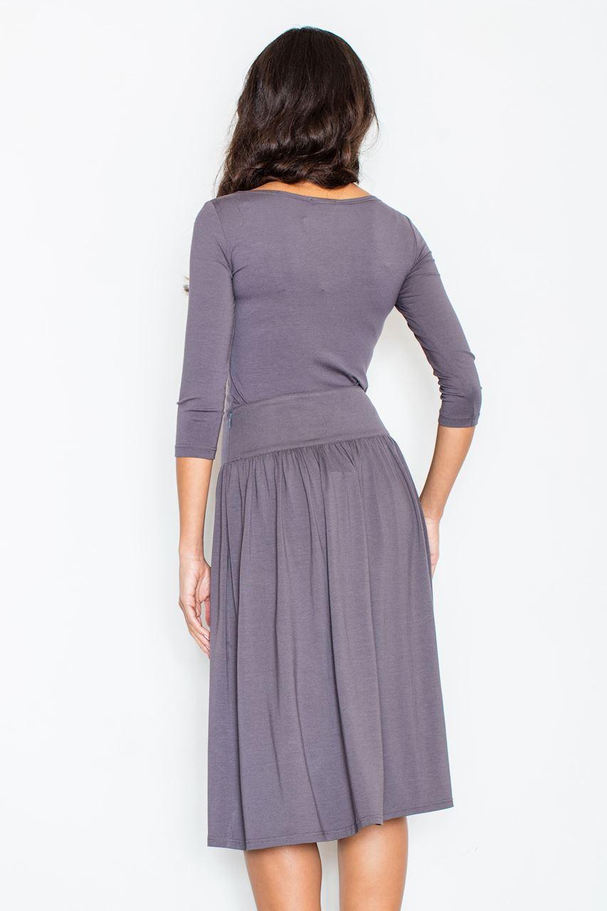 Sukienka Komplet Model 322 Grey - Figl43886 - Szary - obrazek 2