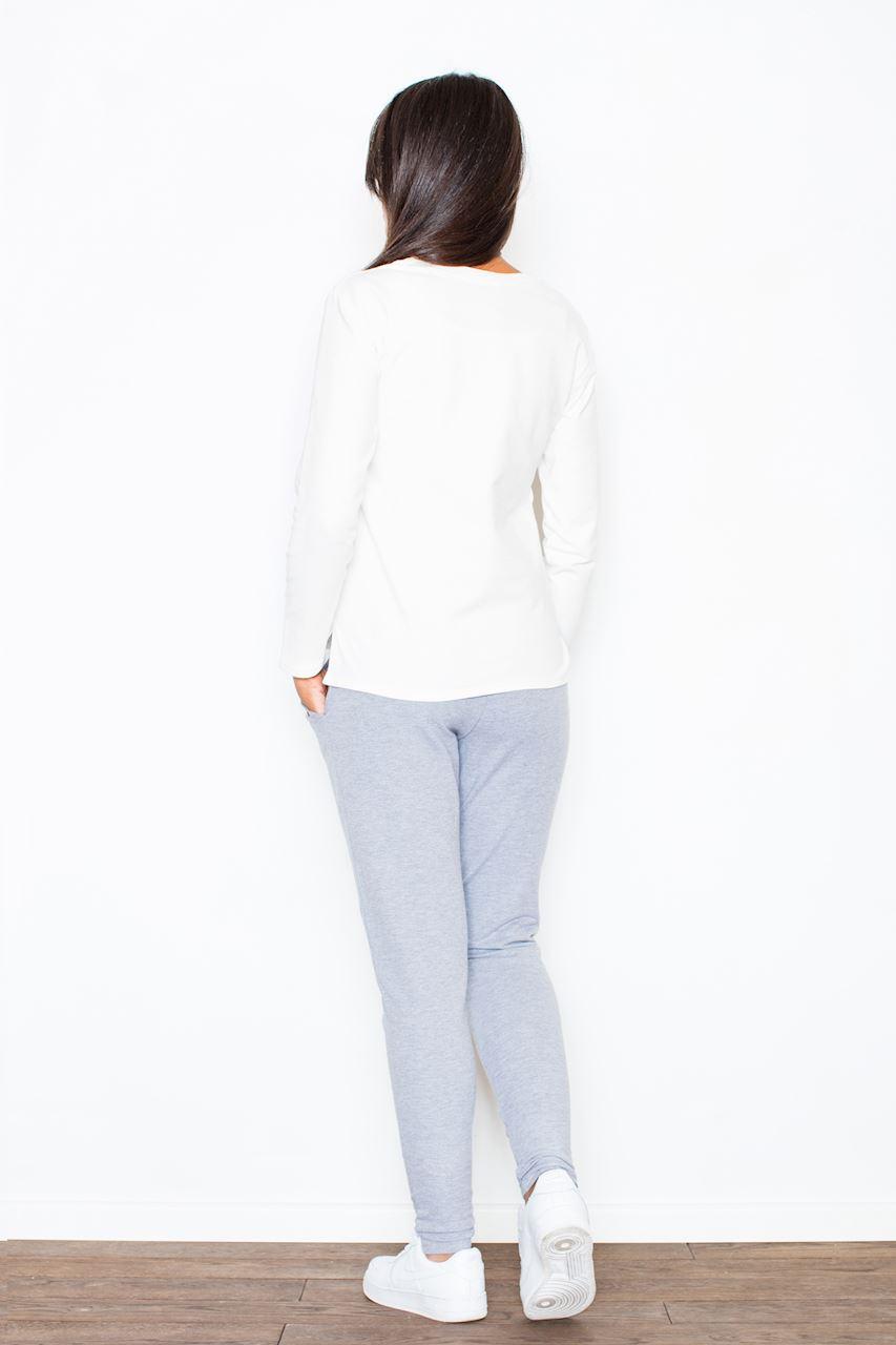 Spodnie Damskie Model 305 Grey - Figl43914 - Szary - obrazek 2