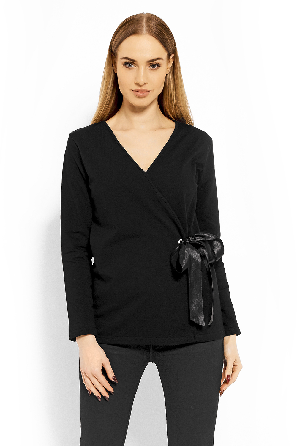 Bluzka Model 1626 Black - PeeKaBoo113245 - Czarny