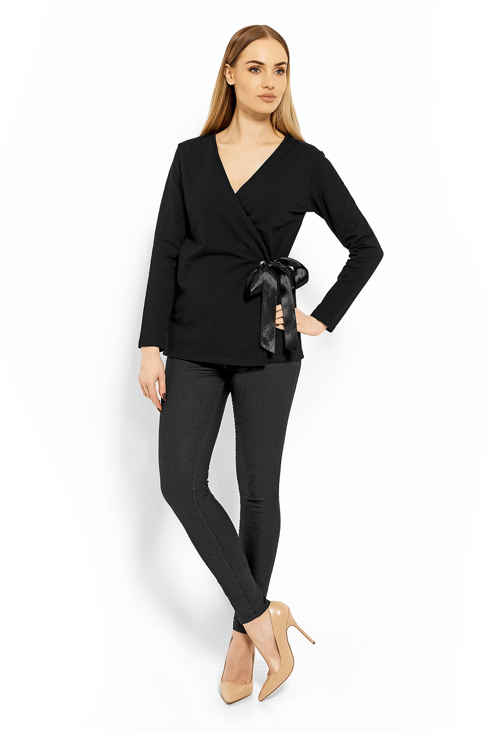 Bluzka Model 1626 Black - PeeKaBoo113245 - Czarny - obrazek 2